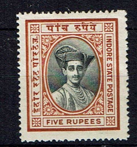 Image of Indian Feudatory States ~ Indore SG 32 LMM British Commonwealth Stamp